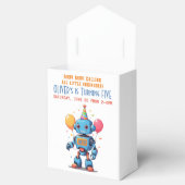 バルーン水彩付きロボットテーマ フェイバーボックス (オープン)