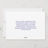 バルーン特別な父の日 シーズンカード (裏面)