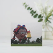 バルーン特殊女の子風車 ポストカード (スタンド正面)