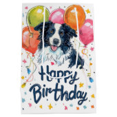 バルーン縁どと一緒に配置 ミディアムペーパーバッグ (裏面)