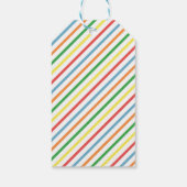 バルーン誕生日メッセージカードクラシックパーティー ギフトタグ (裏面)