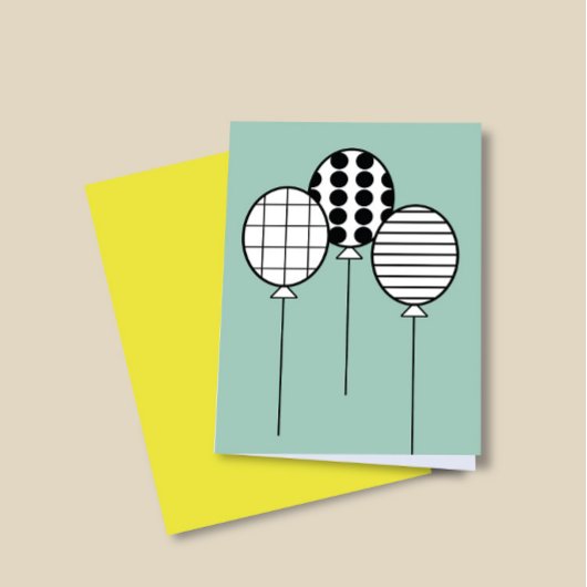 バルーン誕生日休日イベント記念日カスタム シーズンカード