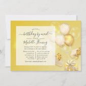 バルーン誕生日(メールパーティー) 招待状 (正面)