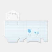 バルーン赤ちゃんシャワー、誕生日ボーイ💙お気に入りボックス フェイバーボックス (折り畳みなし)