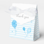 バルーン赤ちゃんシャワー、誕生日ボーイ💙お気に入りボックス フェイバーボックス (正面サイド)