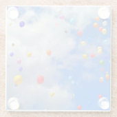 バルーン遊離 ガラスコースター (裏面)