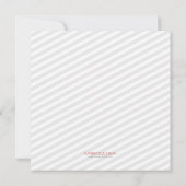 バルーン25周年シルバーウェディングアニバーサリーパーティー 招待状 (裏面)