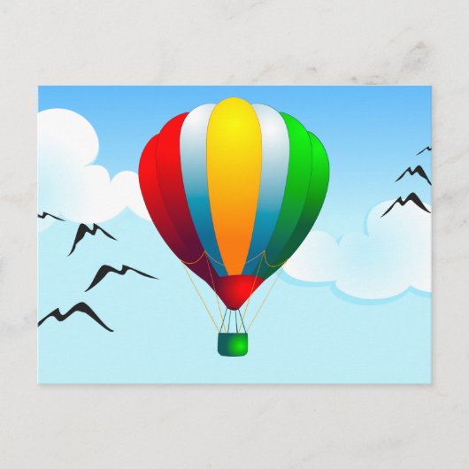 バルーン、はがき ポストカード (正面)