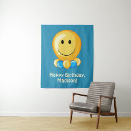 バルーン カスタム テキスト & カラー タペストリー