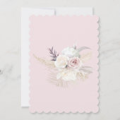 バルーン《キリスト教》洗礼式や命名式及び第1誕生日招待状 招待状 (裏面)