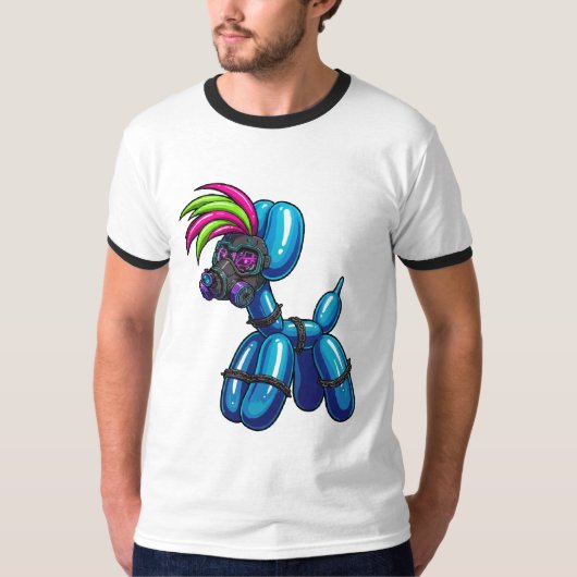 バルーン ドッグ リンガー Tシャツ (正面)