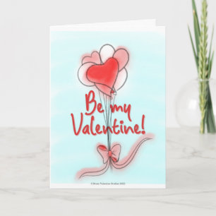 バルーン・バレンタイン・カード カード