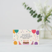 バルーン – パーティープランナー 名刺 (スタンド正面)