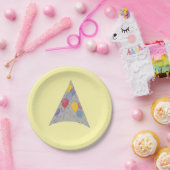 バルーン パーティー ハット 誕生日 紙皿 (パーティー)