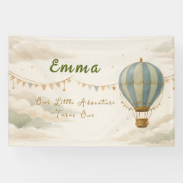 バルーン　ファーストバースデー　パーソナライズドバナー 横断幕