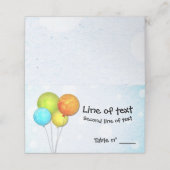 バルーン プレイスカード (外部開封)