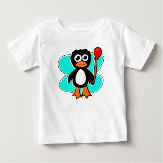 バルーン ペンギン ベビーTシャツ