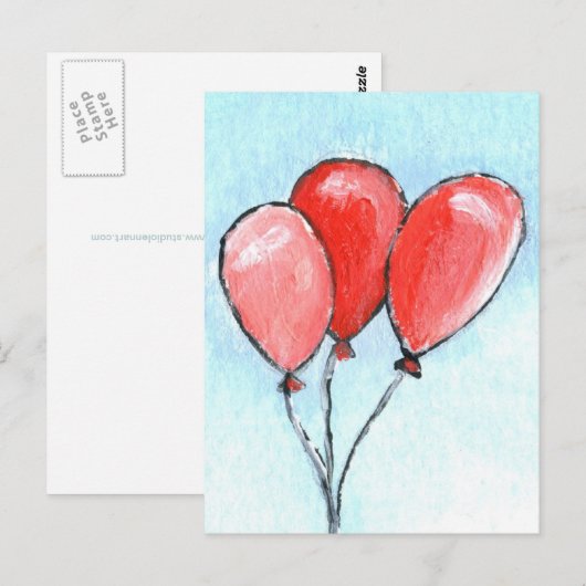 バルーン ポストカード (正面/裏面)