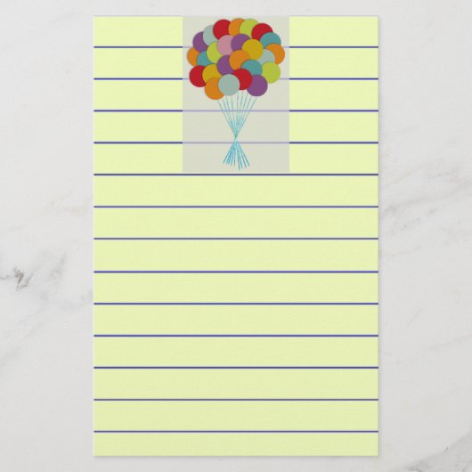 バルーン 便箋 (正面)