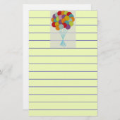 バルーン 便箋 (正面/裏面)