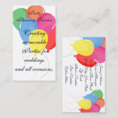 バルーン 名刺 (正面/裏面)