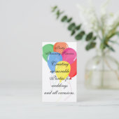 バルーン 名刺 (スタンド正面)