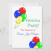 「バルーン」  招待状 (正面)