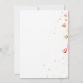 バルーン&紙吹雪Sweet sixteen誕生日パーティー 招待状 (裏面)