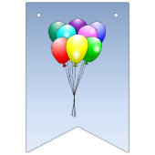 バルーン 誕生日 パーティー バンティングフラッグ (第1の旗)