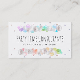 *~*バルー人気があるンレインボーパーティーイベントプランナー 名刺