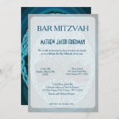 バル・ミツバ 招待状 (正面/裏面)