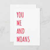 バレいけなンおもしろい・デイ&誕生日カード サンキューカード (正面/裏面)