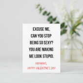 バレおもしろいンタインカード シーズンカード (スタンド正面)