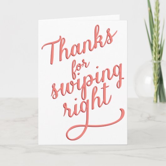 バレおもしろいンタインデイカード |右にスワイプ シーズンカード (正面)