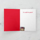 バレおもしろいンタインデー シーズンカード (内部)