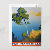 バレアレス諸島のヴィンテージのフランス人旅行 ポストカード (正面/裏面)