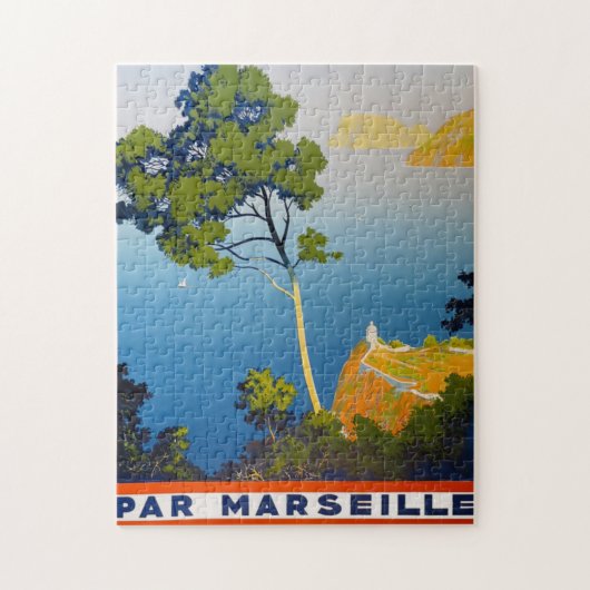 バレアレス諸島ヴィンテージフランスの旅行 ジグソーパズル (縦)