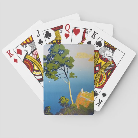 バレアレス諸島ヴィンテージフランスの旅行 トランプ (裏面)