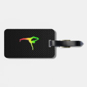 バレエお洒落ー ラゲッジタグ (裏面横)