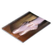 バレエつま先の靴 ノートブック (左側)