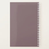 バレエつま先の靴 プランナー手帳 (裏面)