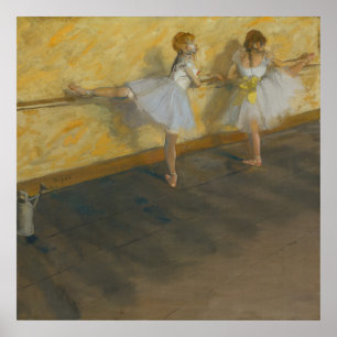 バレエで踊るダンサー – Edgar Degas ポスター