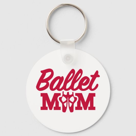 バレエのお母さん キーホルダー (正面)
