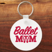 バレエのお母さん キーホルダー (正面)