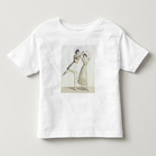 バレエのための衣裳のデザイン トドラーTシャツ