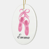 バレエのオーナメント セラミックオーナメント (左)