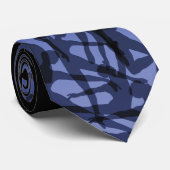 バレエのシルエットのタイ(サファイア) ネクタイ (ロール)