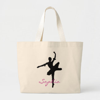 バレエのジャンボトートバック ラージトートバッグ