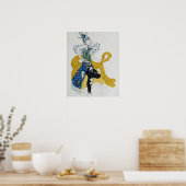 バレエのスケッチ「ラ・ペリ」、ポール・デュカス ポスター (キッチン)