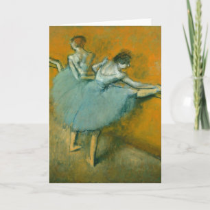 バレエのダンサー   Edgar Degas カード